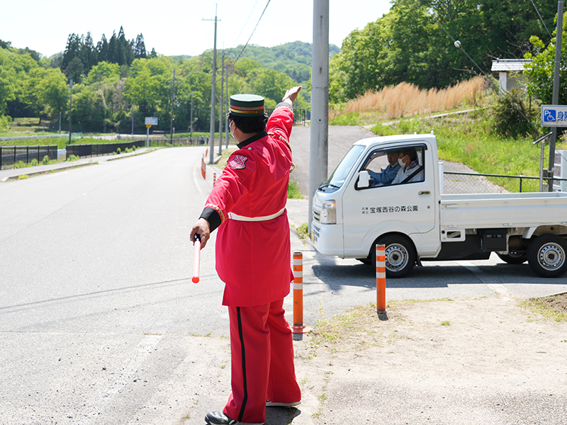 兵庫県宝塚市西谷　「こどもまつり」のイベント警備